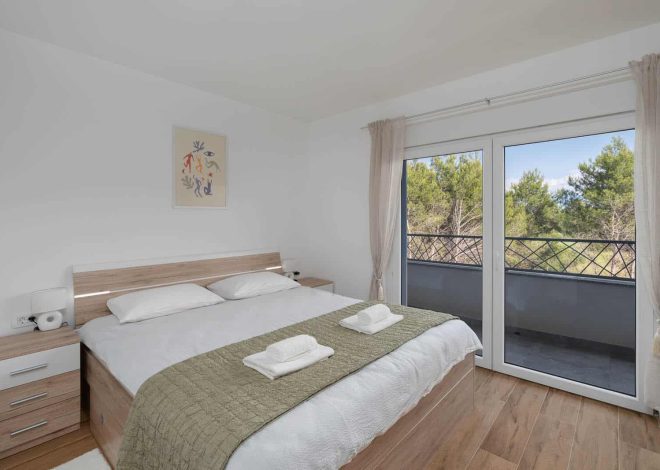 Apartmaji ob morju – otok Vir je popolna izbira za brezskrben dopust